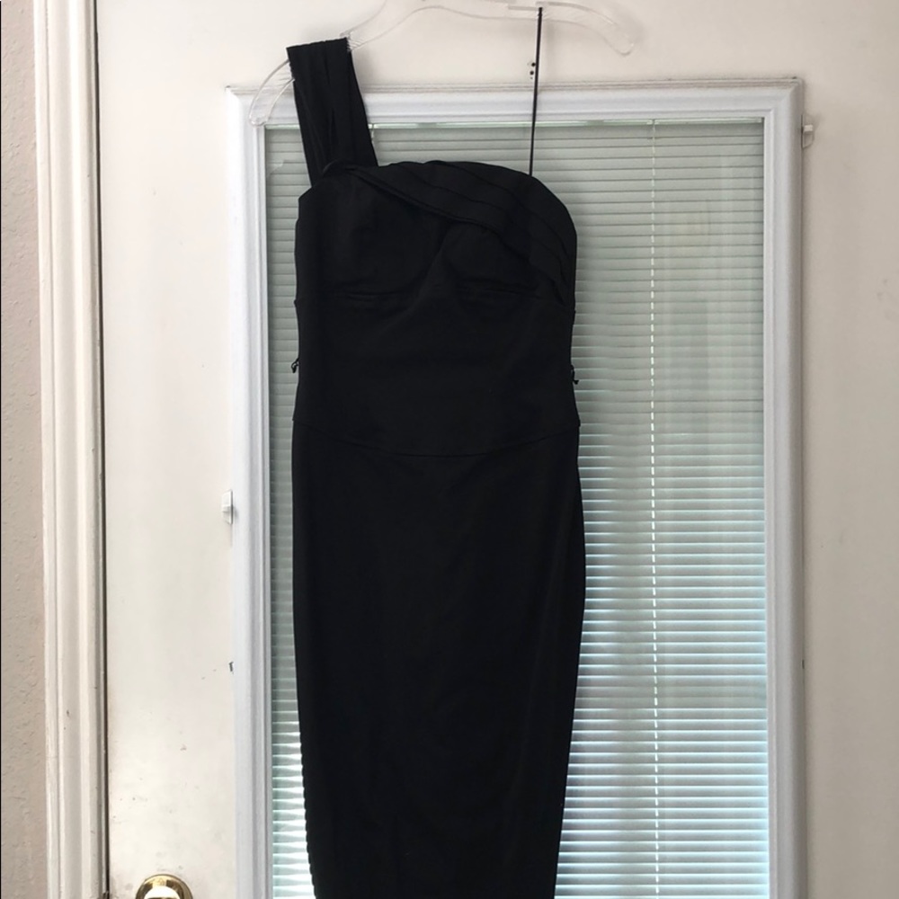 Cache one strap dress! Need a seamstress
